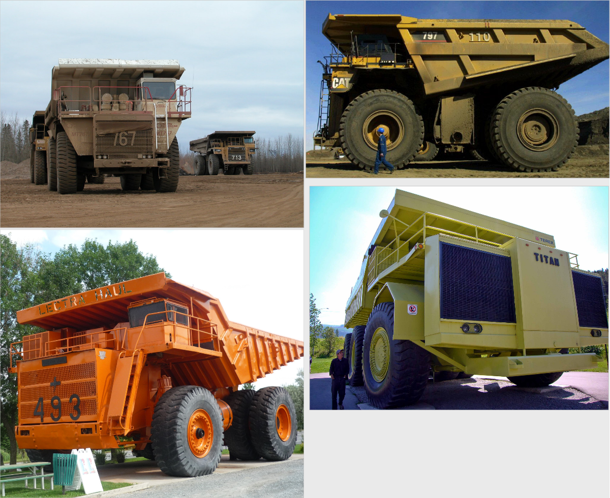 Mining trucks Reference